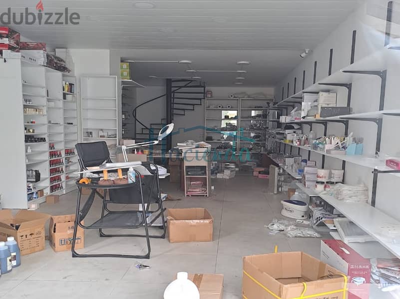 Duplex Shop  For Sale In Zouk Mkayel محل للبيع في ذوق مكايل 1