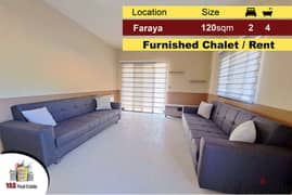 Faraya 120m2 | Cozy Chalet | Fully Furnished | Rent | View |