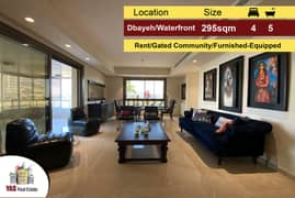 Dbayeh 295m2 | Waterfront | Rent | Furnished |Gated Community |MJ