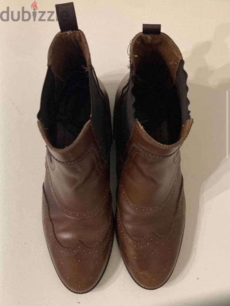 Massimo Dutti Real Leather Boots 2