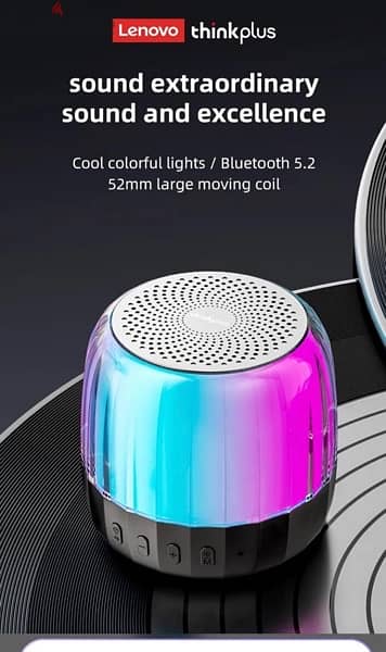 Lenovo Bluetooth Speaker RGB high Quality on Sale 1