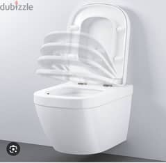 Grohe wc + seat cover sealed in box tel: 78876697