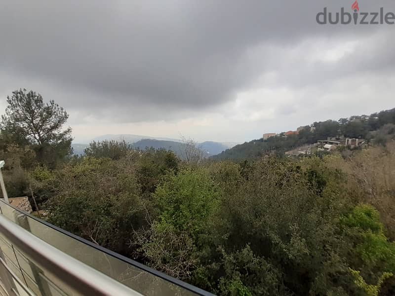 High end Furnished Apartment with terrace W/ open views in Dahr Souwen 5