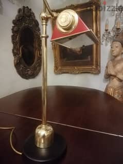 vintage desk lamp copper italy original