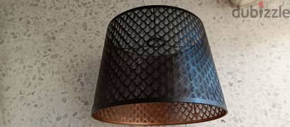 lamp shade with accessories. brand new. 50 cm diameter 0