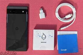 Google Pixel 6a with original google charger