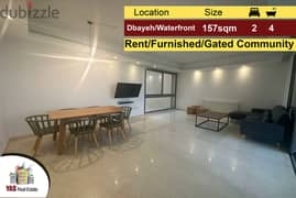 Dbayeh/Waterfront 157m2 | Rent | Marina/Mountain View | Furnished |