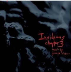 Insidious 3, movie thriller original Soundtrack on Lp vinyl