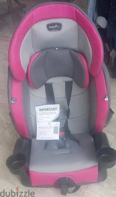 brand new in box . evenflo booster seat
