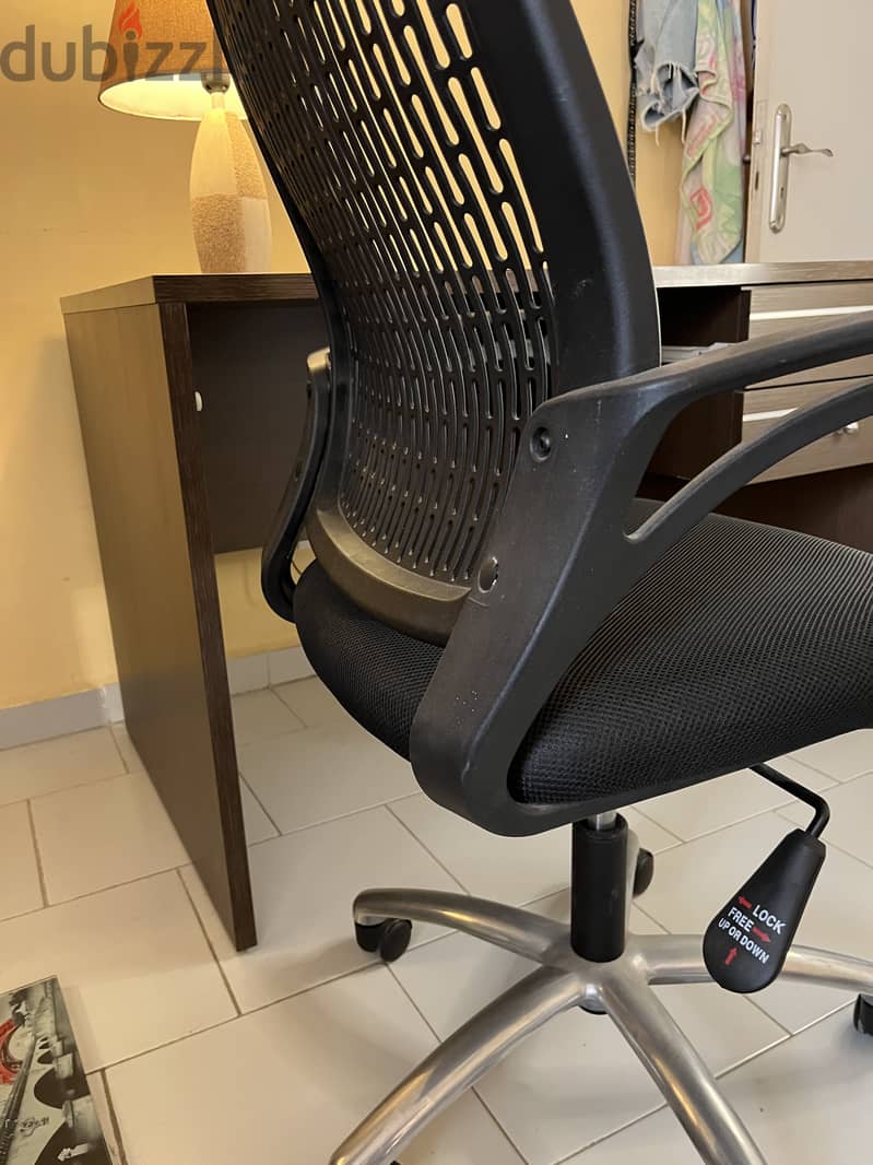 chrome desk chair 4