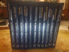 Psychologie moderne 11 volumes,collection complète de 11 livres