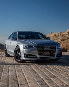 Audi S8 2016 , Under Warranty - Company Source & Services (Kettaneh)