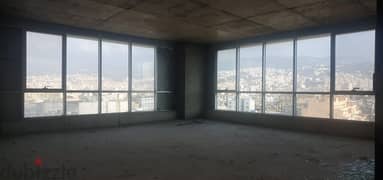 L08950 - Core & shell Office For Sale in Sin El Fil with great View