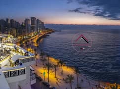 Direct Sea View Apart for sale in Ain EL Mreisseh in a Modern Building