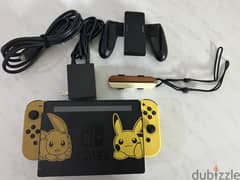 Rare Limited Pokemon Pikachu and Eevee Nintendo Switch