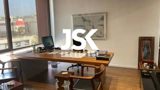 L13788-Fully Furnished Luxurious High-End Office for Sale in Mkalles
