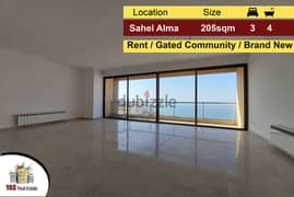 Sahel Alma 205m2 | Rent | Gated Community | Brand-New | IV