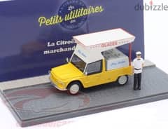 Citroën Ice cream truck diecast car model 1;43.