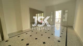 L13868-Renovated 2-Bedroom Apartment for Rent in Achrafieh 0
