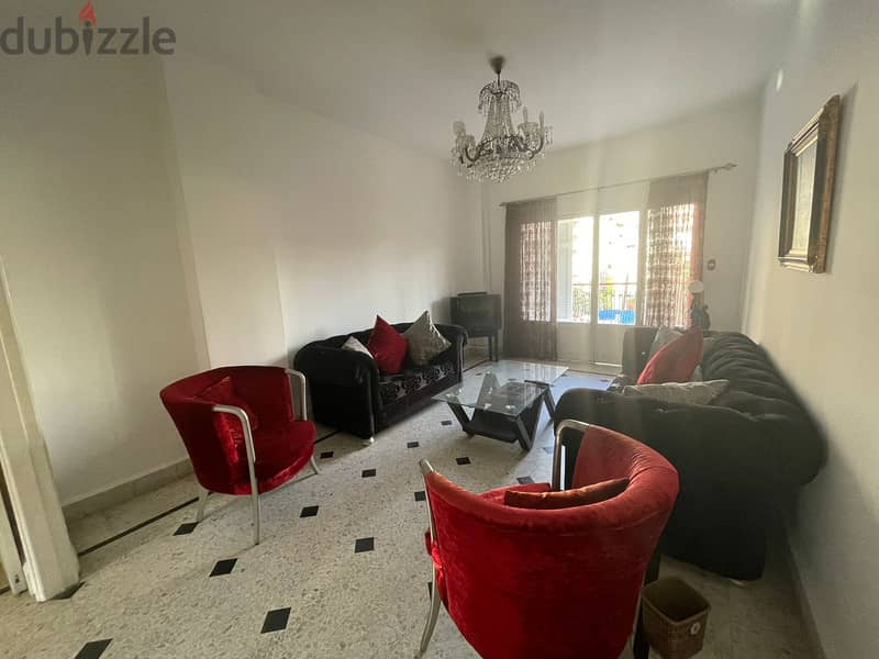 L13893-Furnished Apartment for Rent in Achrafieh, Abed Al Wahab 1