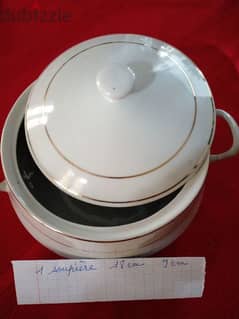 porcelaine bowl with cover