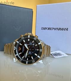 Authentic Brand new Classy EA watch for men