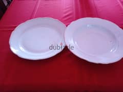 Porcelaine plates