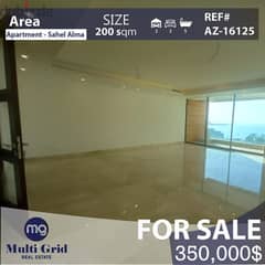 Apartment for Sale in Sahel Alma, AZ-16125, شقة للبيع في ساحل علما 0