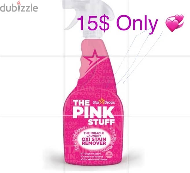 pink stuff cleaning products. 100% original 2