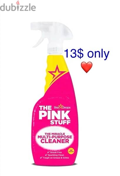 pink stuff cleaning products. 100% original 6