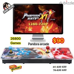 pandora arcade 26800 games