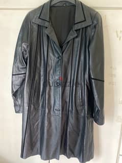 coat for women  true leather