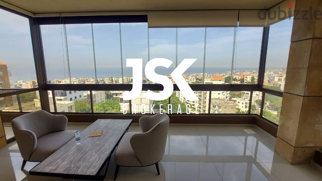 L14000-Spacious Fully Furnished Apartment for Sale in Jbeil 0