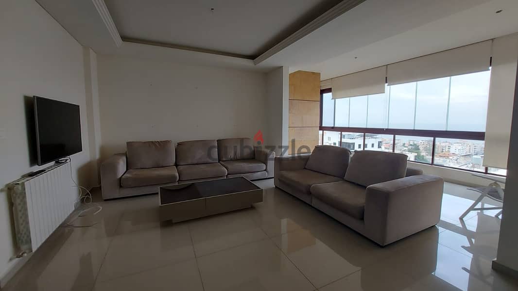 L14000-Spacious Fully Furnished Apartment for Sale in Jbeil 3