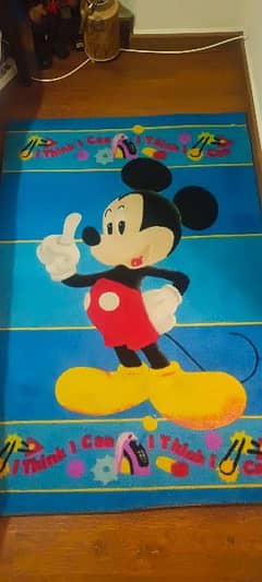 2 mickey carpet (same design) new 150x100