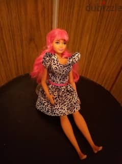 PRINCESS ADVENTURE CURVY Barbie as new doll 2020 pink hair +shoes=15$