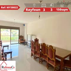 Apartment for sale in rayfoun شقة للبيع في ريفون