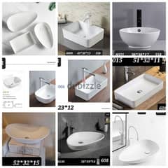 posee sinks، countertop basinsمغاسل حمام