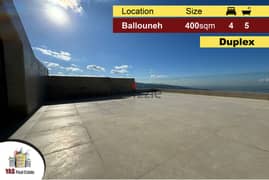 Ballouneh 400m2 | Duplex | Ultra Prime Location | High-End | Catch| MY