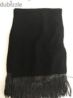 Velvet black scarf (high quality) - Not Negotiable