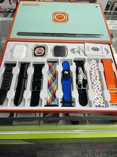gift box  watch+ airpods+ 8 straps+screen protection+cover for watch