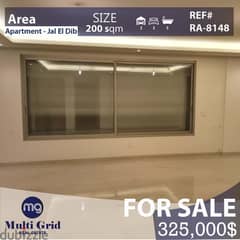 Apartment for Sale in Jal El Dib, 200 m2, شقة للبيع في جل الديب