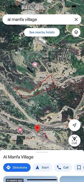 Land For sale in Mechmech Annaya, 1.3KM from St Charbel 1