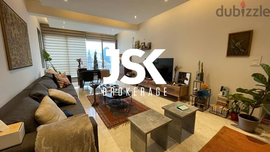 L14158-Apartment with City View for Sale in Achrafieh 0