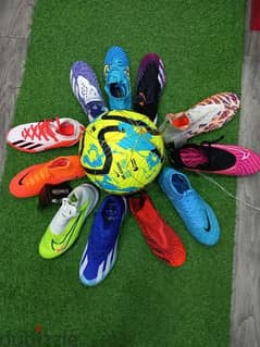 shoes football original Nike w Adidas pumaولادي اسبدين فوتبول حذاء