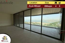 Zouk Mikael|El Korneh 280m2 | Astonishing View | Private Street | MY |