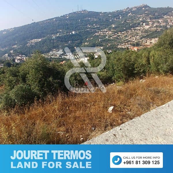 Land for sale in jouret termos / أرض للبيع في الغينة - جورة الترمس 1