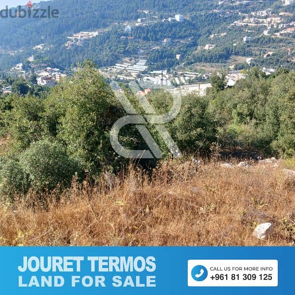 Land for sale in jouret termos / أرض للبيع في الغينة - جورة الترمس 2