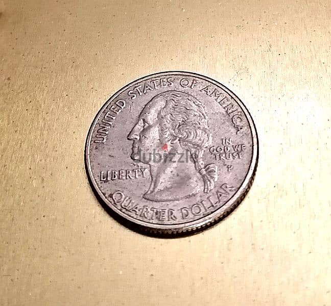 USA 2001 Washington Quarter Dollar North Carolina 0