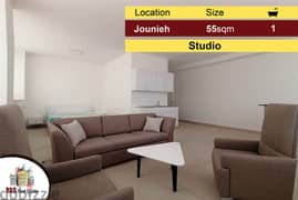 Jounieh 55m2 | Studio | Rent | Furnished | Prime Location | IV